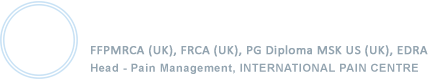 Dr. Amod Manocha - Pain Specialist In Gurugram